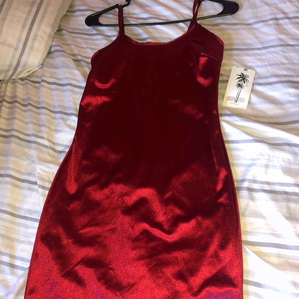 Red dress